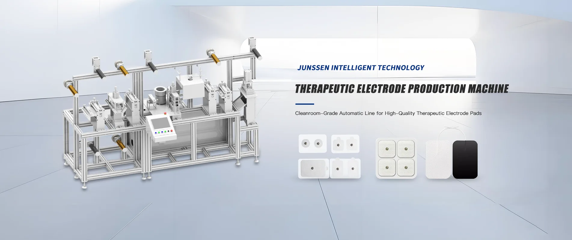 Máquina de producción de electrodos terapéuticos de alto rendimiento
