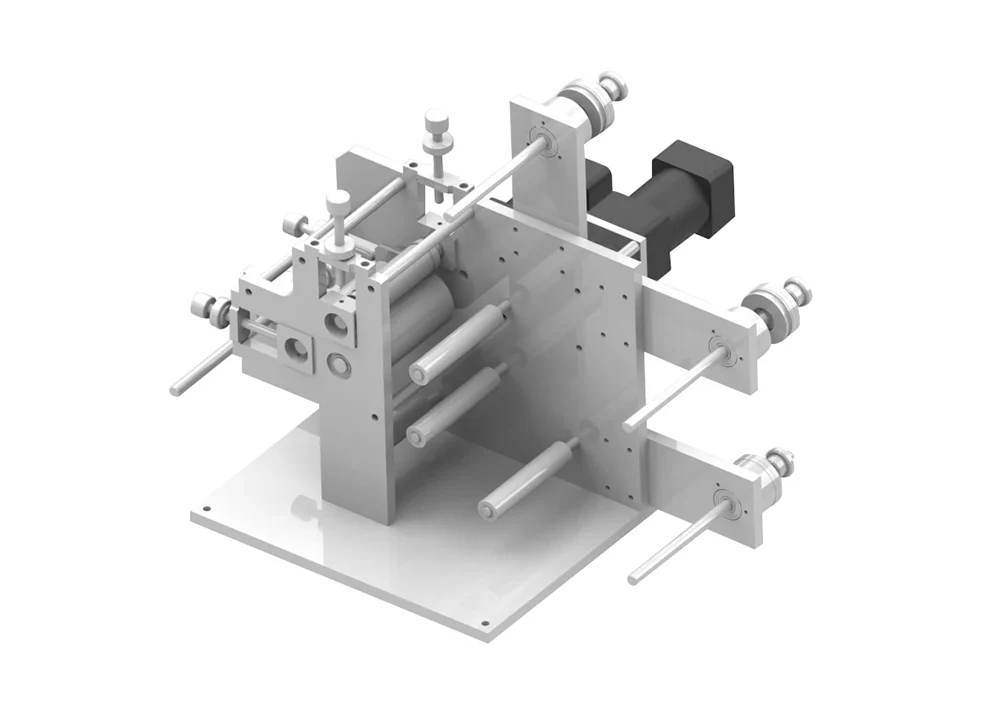 Máquina troqueladora adhesiva en miniatura