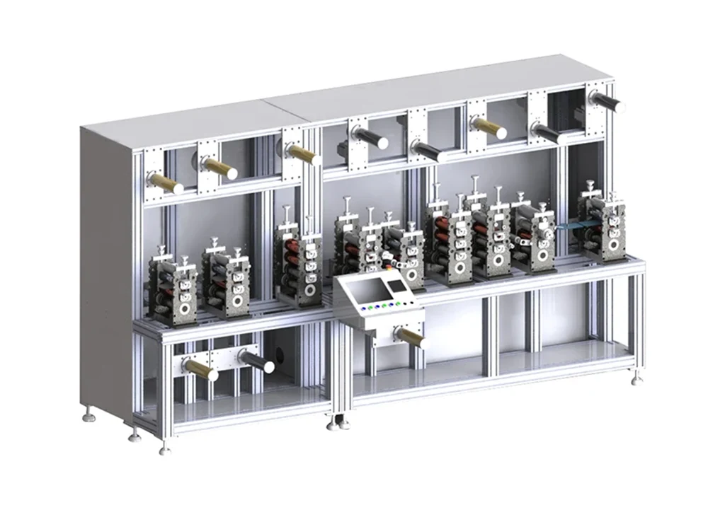 Máquina de producción de electrodos de ECG con lengüeta pregelificada