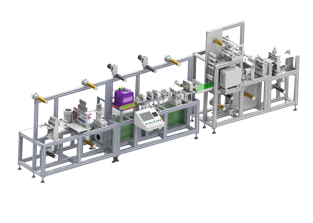 Máquina de producción de electrodos portátil inteligente