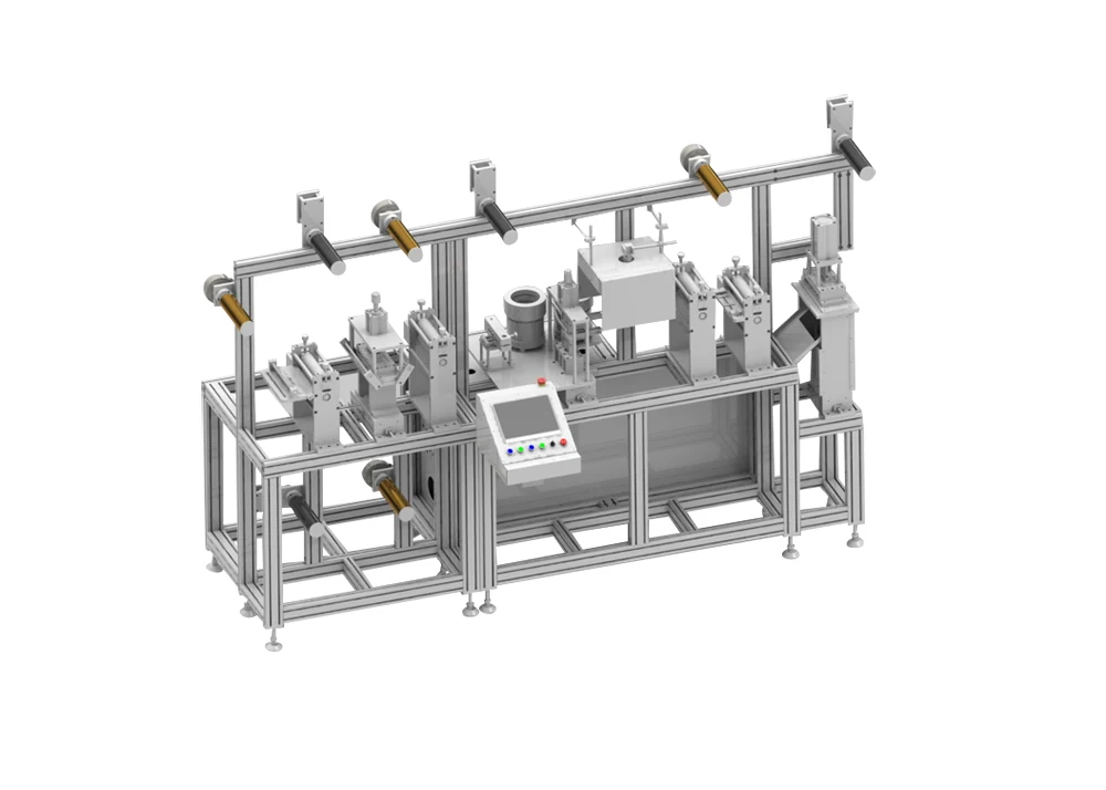 Máquina de producción de electrodos de ECG de forma especial
